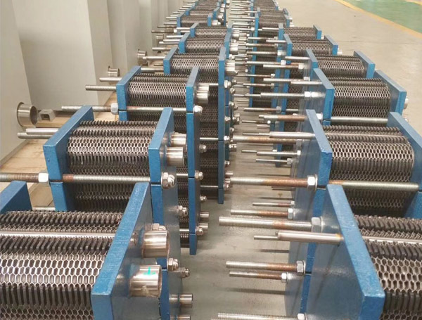 板式換熱器廠(chǎng)區(qū)展示